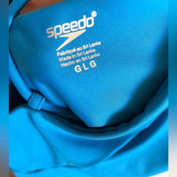 New with tags🌟 Speedo💙One Piece Swimsuit Size Large - Picture 9 of 9